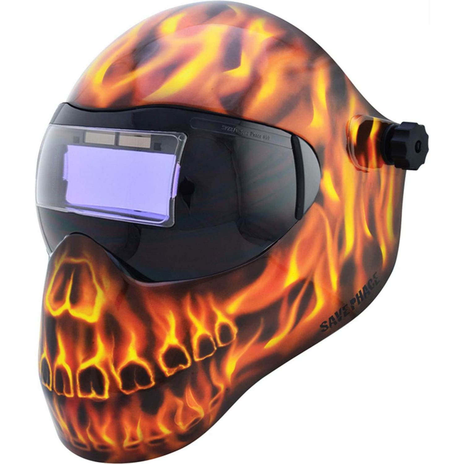 Save Phace 3012497 I Serie Fire Skull Auto Adjustable Verdunkelungsschweißhelm