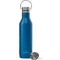 GrandTies 595 g Wasserflaschen aus rostfreiem Stahl mit 2 Lids, Cobalt Blau