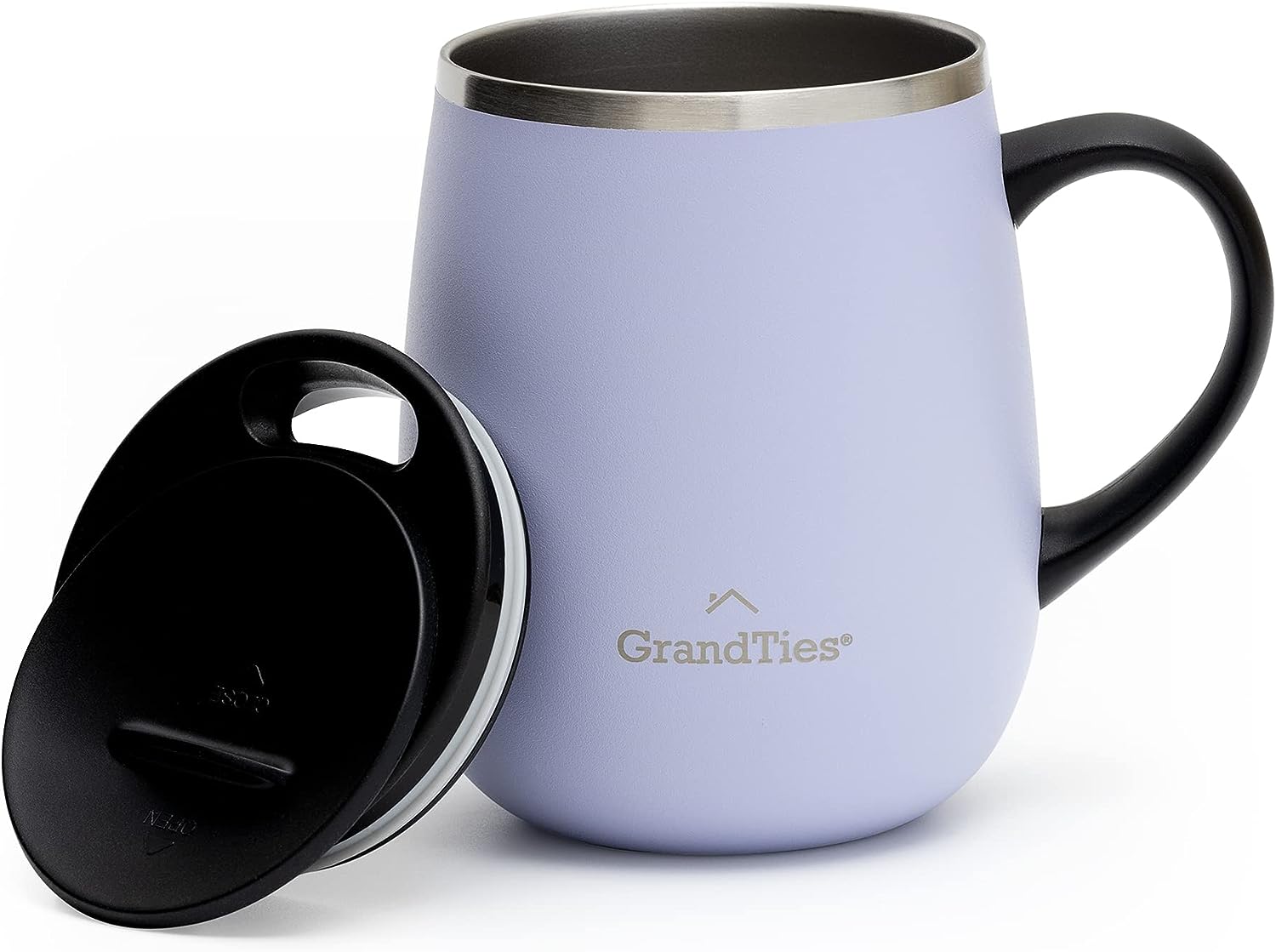 Grandties 16-oz Isolierte Kaffeetasse mit Griff - Sanctuary