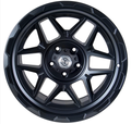 MichaelPro MP020024 18-Zoll-Rad - Kompatibel mit 18-Zoll-4x4 Jeep Rubicon Gladiator - Langlebige und stilvolle Räder für RABATT-Road Adventures - Schwarz