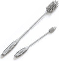 GrandTies Silikonflaschenreinigungsbürstenset, Moonlight Grau