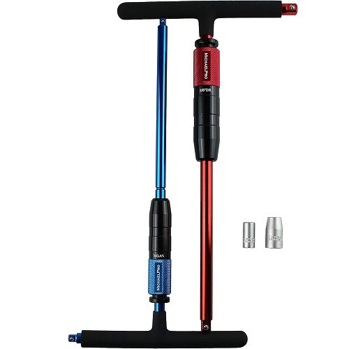 MichaelPro Gift Edition 1/4' & 3/8' Drive 2 Way Speed Adjustable T Griffschlüssel-Set, Patentiertes Design mit Spinnergriff, 3 Level Grip Positionen, T Bar Socket Schraubenschlüssel-Set, MP009015-XM