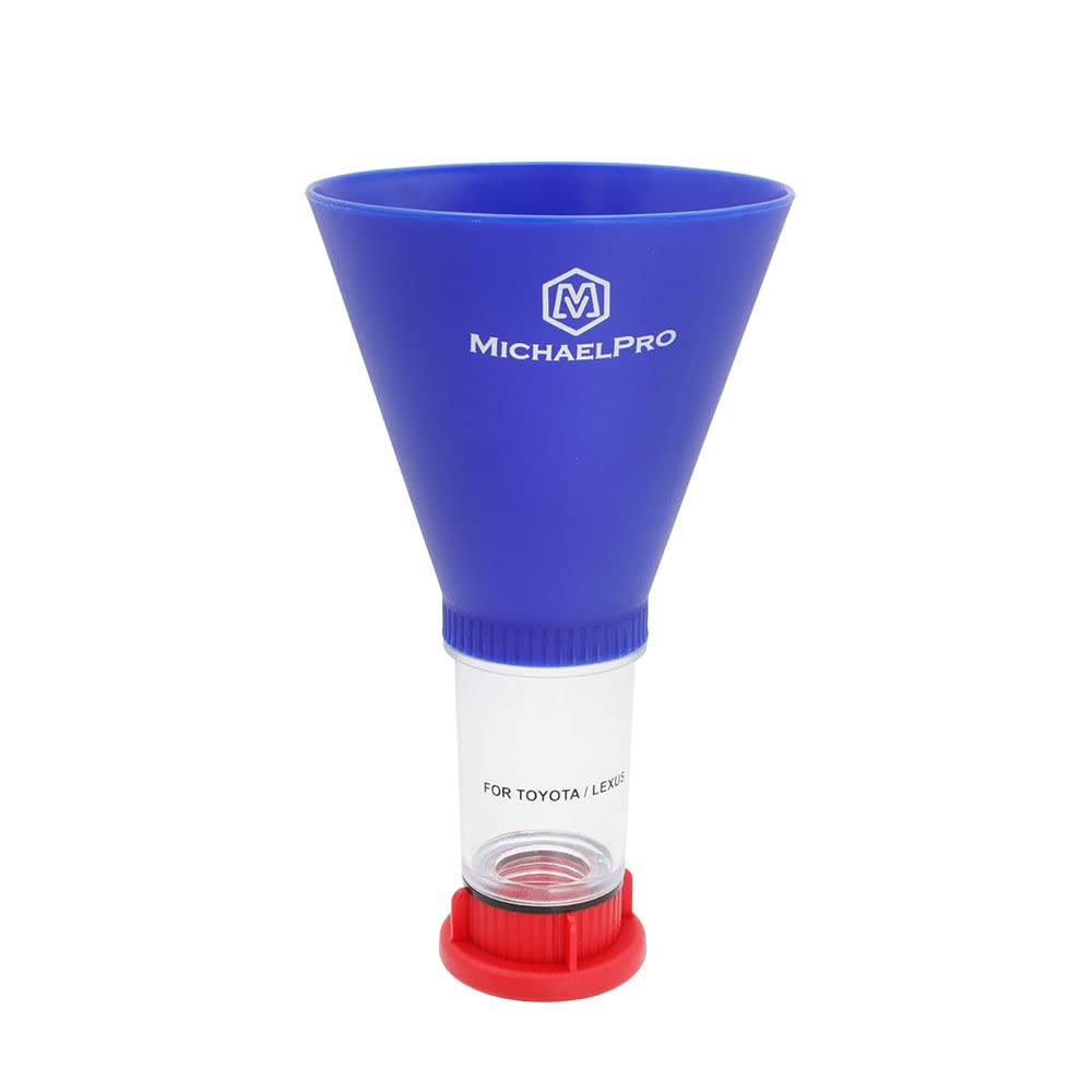 MichaelPro Spill-KOSTENLOS Oil Funnel für Toyota, Lexus, BMW, Mercedes VW