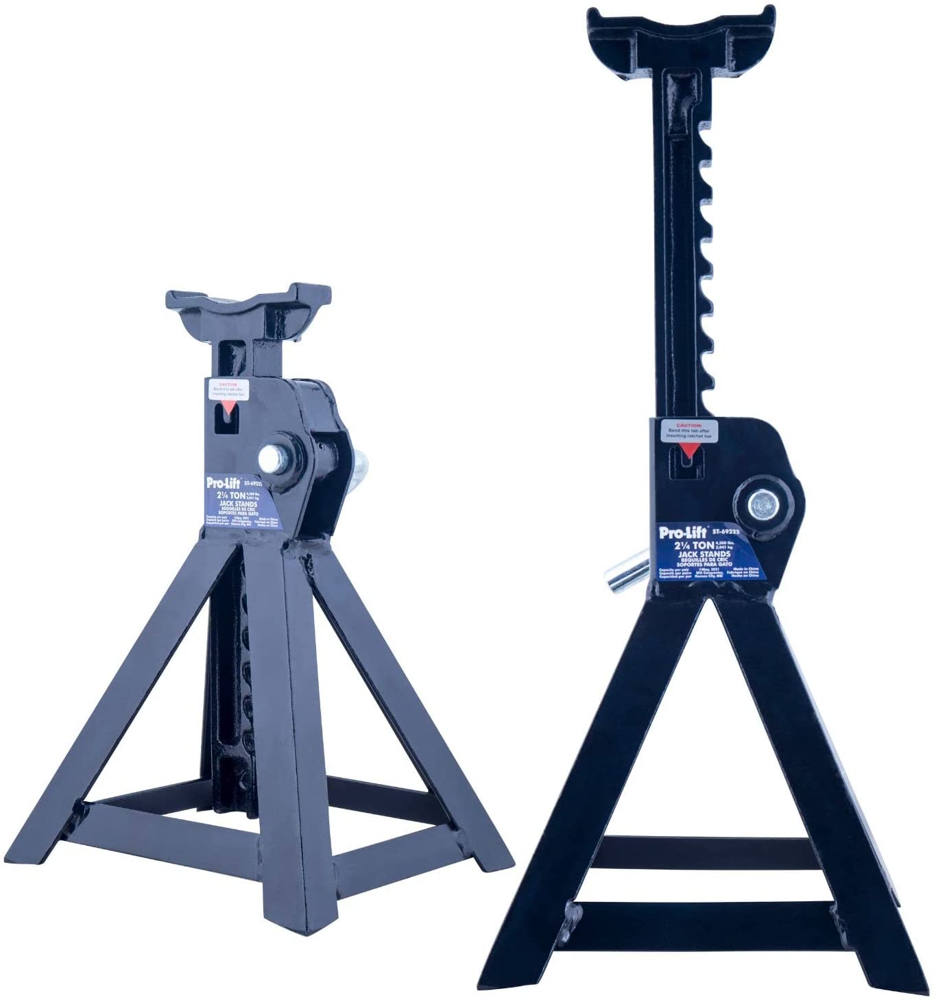 Pro-Lift ST-6922 2-1/4 Tonnen Jackenständer - robuste Stahlkonstruktion für Auto, LKW, Farm und Shop-Nutzung