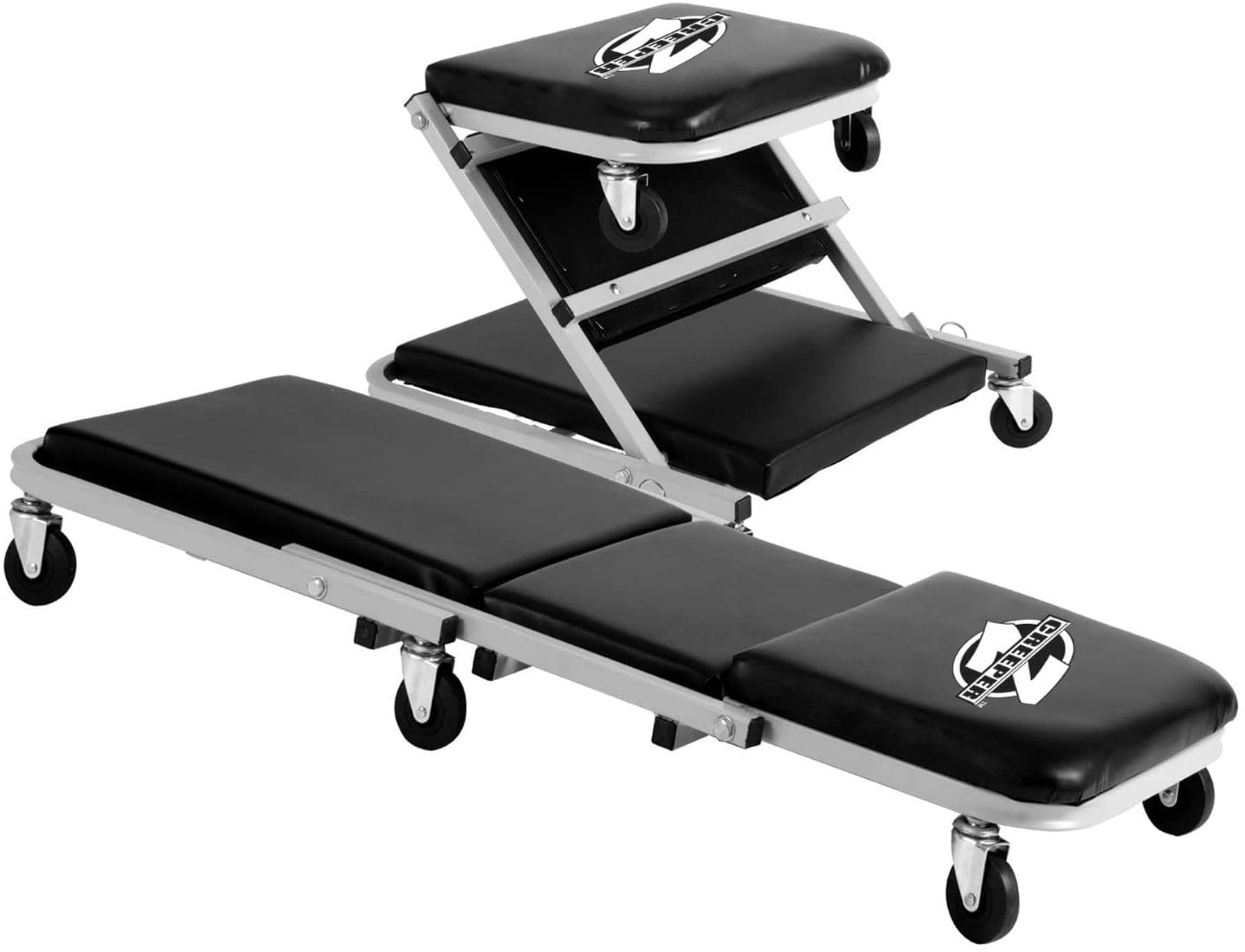 Pro-Lift 136,08 kg Mechanischer 2-in-1 Faltbarer Creeper Seat