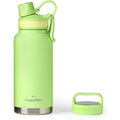GrandTies 2 Lids Sport Wasserflaschen aus rostfreiem Stahl - Frische Minze