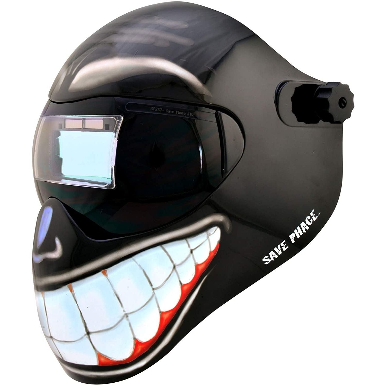 Save Phace Auto Darkening Schweißhelm Smiley EFP F-Serie - Ohr zu Ohr Vision