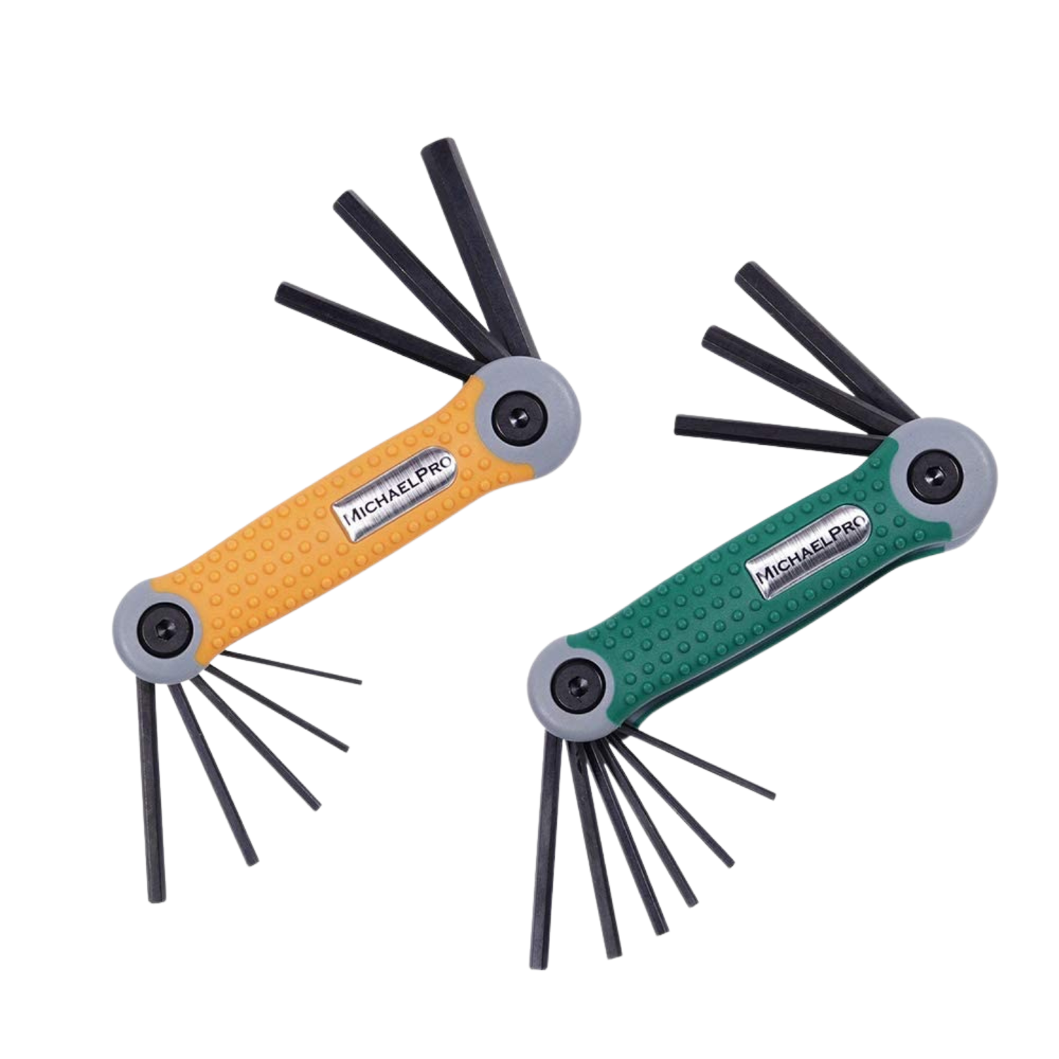 MichaelPro MP001007 Klappen Hex Key Allen Wrench Set mit SAE und Metrik