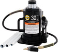 Omega Lift Schwarz Hydraulikflasche Jack - 30 Tonnen Kapazität