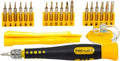 Pro-Lift 23 in 1 Präzisions-Reparatur-Tool-Set - Multi-Schraubentreiber-Toolkit mit Gehäuse