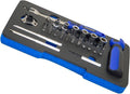 Pro-Lift Palm Ratchet Kit - 24 PCS 72-Zahn Ratchet Wrench Set