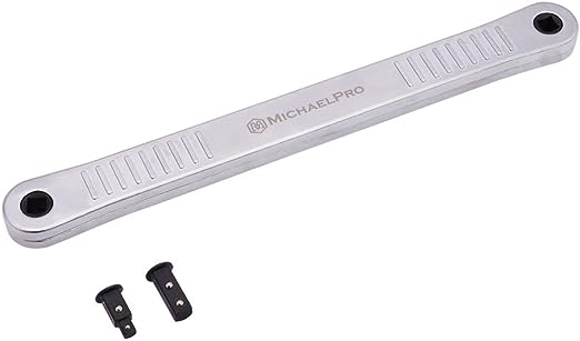 MichaelPro Offset Extension Wrench - 1/4& 3/8-Zoll-Anpasser für quadratische Antriebe