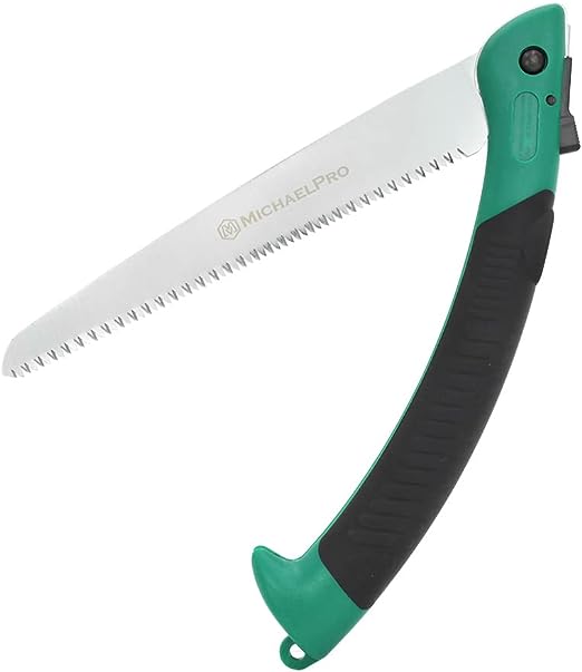 MichaelPro Klapphandsäge, Beschneidung Säge | 11' Robuste Klinge mit rutschfestem Griff