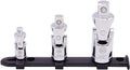 MichaelPro 3-Stück Universal Joint Socket Adapter Set, 1/4', 3/8', 1/2'