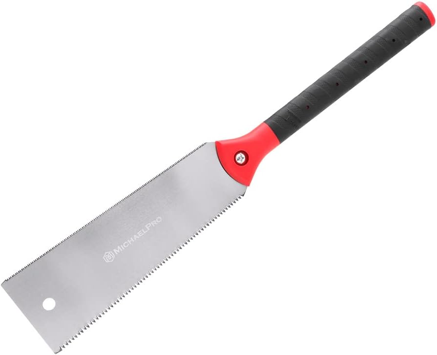 MichaelPro 10 Zoll Double Edge Japanische Pull Säge