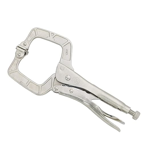 MichaelPro Vise-Grip Locking C C-Klammer mit Drehtipps, 11 Zoll breite Schweißzangen