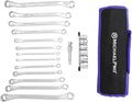 MichaelPro 19Pc Bolt Extractor Offsetschlüssel und Kissengriffsocken
