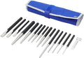 MichaelPro Punch und Chisel Set - 16-Stück Heavy Duty Chrome Vanadium Steel