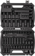 MichaelPro 60-Piece 1/2-Zoll-Laufwerk Impact Socket Set, SAE und metrische Größen