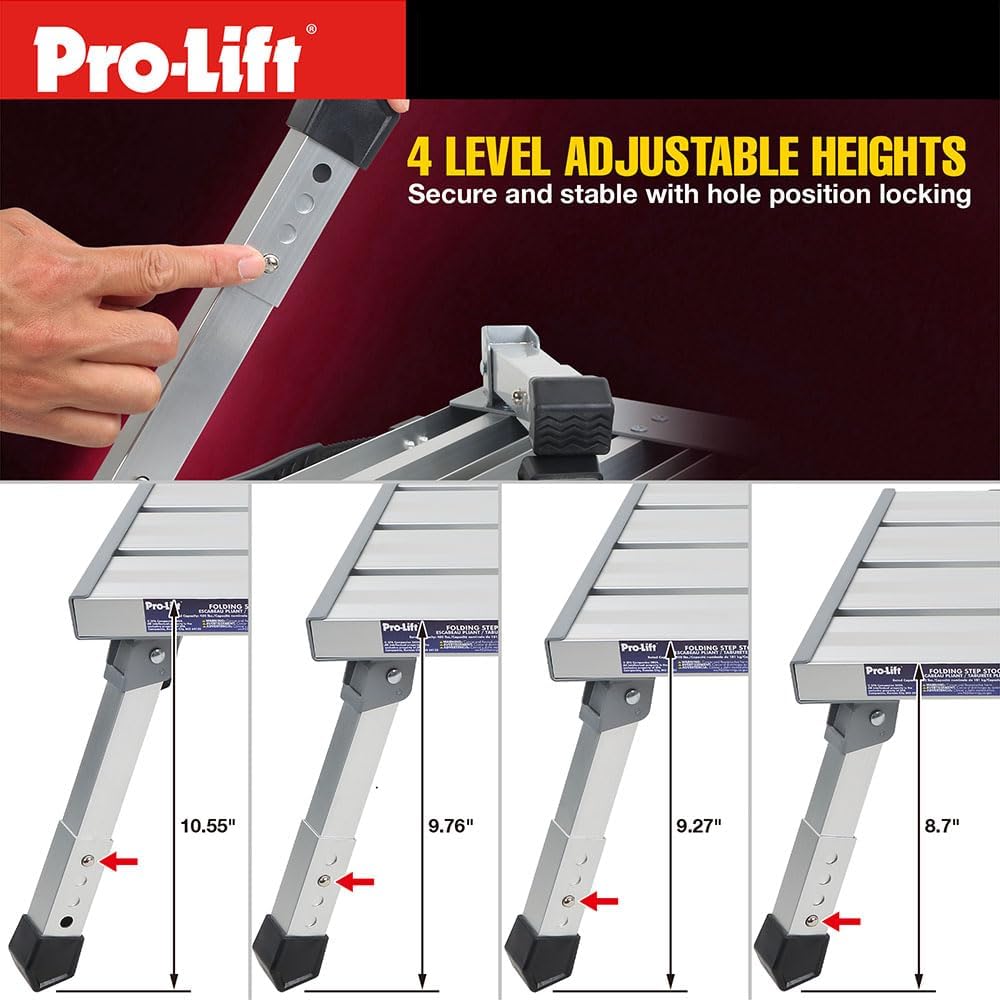 Pro-Lift Verstellbare Höhe Klapp-Stecker