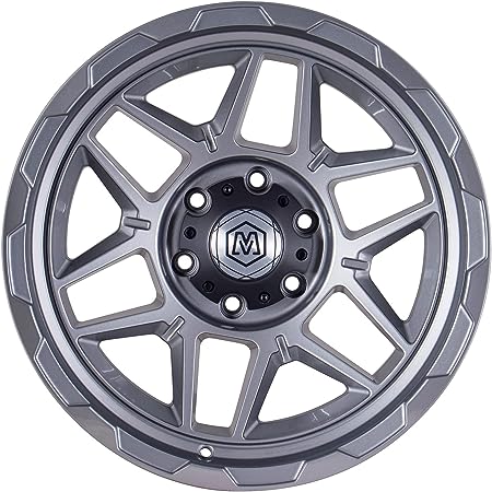 MichaelPro 18 Zoll Rad - Kompatibel mit 4x4 und 18' Ford Ranger - Grau