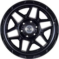 MichaelPro 18 Zoll Rad - Kompatibel mit 4x4 und 18' Ford Ranger - Schwarz