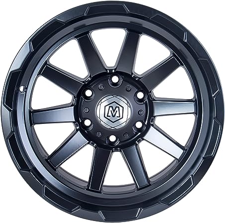 MichaelPro RIM 17x8.5 Schwarzes Rad mit Poliert