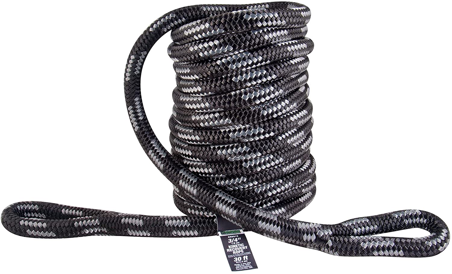 American Lifting RABATT-Road Kinetic Recovery Rope - Heavy Duty Tow Strap 8,62 kg