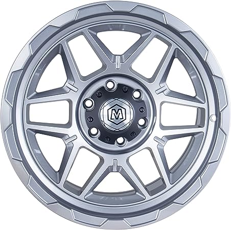 MichaelPro 18 Zoll Rad - Kompatibel mit 4x4 18' Ford F-150 - Grau