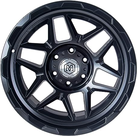 MichaelPro 18 Zoll Rad - Kompatibel mit 4x4 18' Ford F-150 - Schwarz