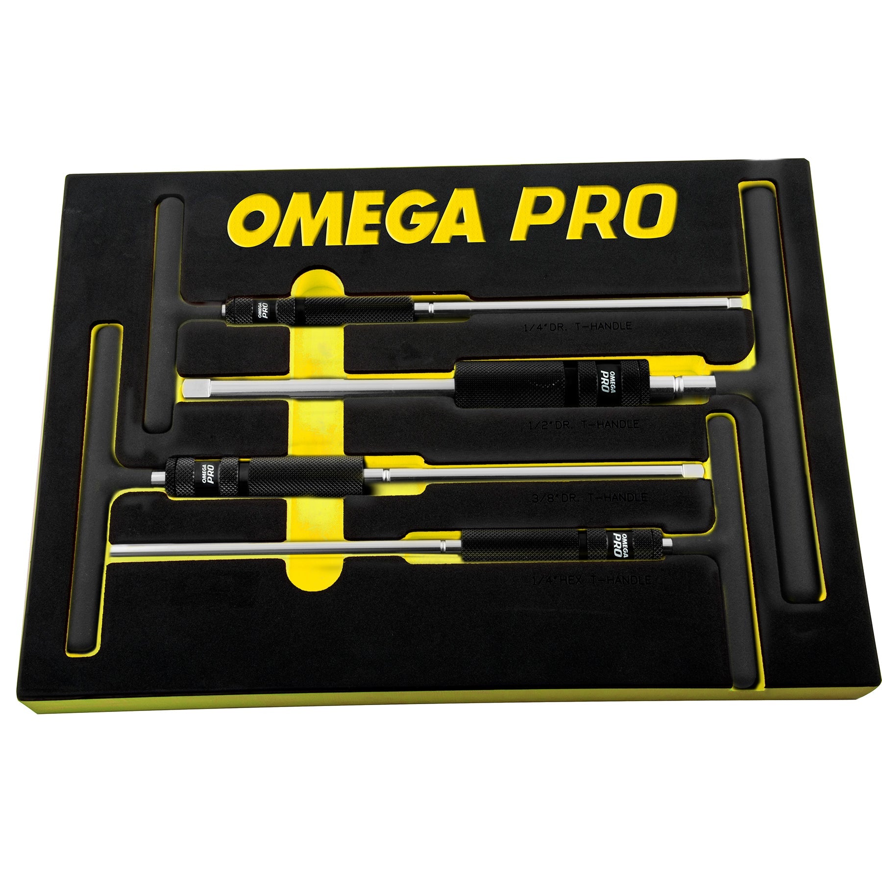 Omega Pro 4 Stücke verstellbare T-Handgriff Speed Wrench Set