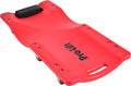 Pro-Lift Mechanic Plastic Creeper 36 Zoll - Blow Molded Ergonomic HDPE Body mit gepolsterter Kopfstütze und Dual Tool Trays - 136,08 kg Kapazität Rot