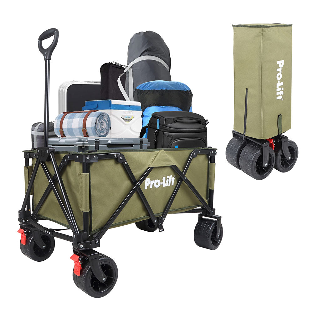 Pro-Lift-Faltwagen mit Klappklappe??Grün