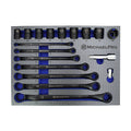 MichaelPro 18PC Oxid Bolt Extractor Offsetschlüssel und Socket Set