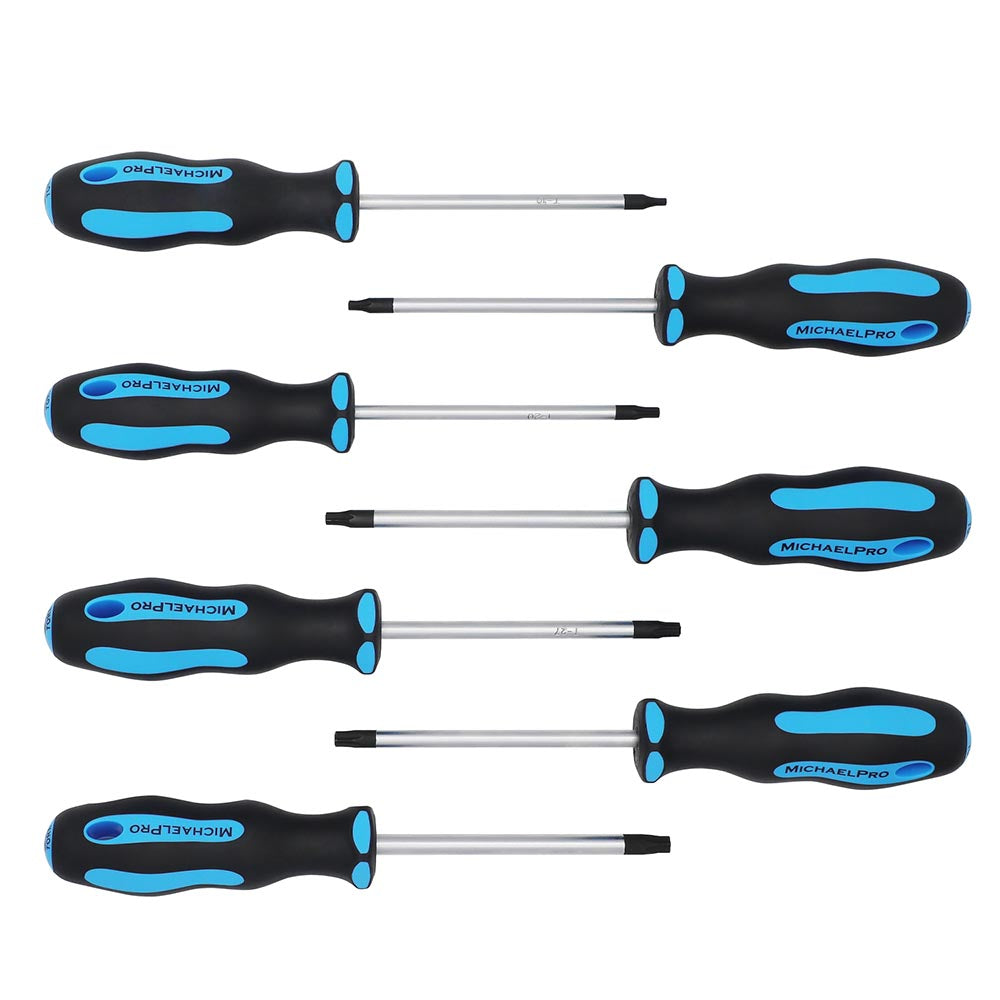 MichaelPro MP002010 Torx Schraubendreher Set mit Ergonomischem Design