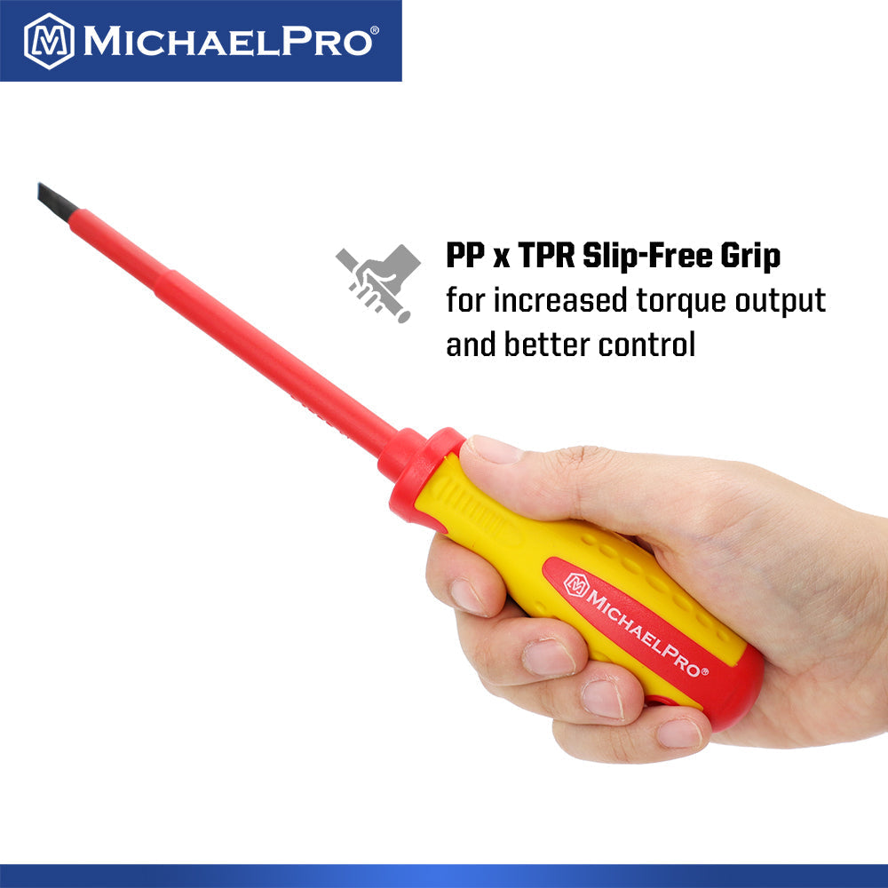 MICHAELPRO MP002033 6,5 X 150MM SCHLUSSKOPF VDE INSULIERTE ELEKTRIZIANEN