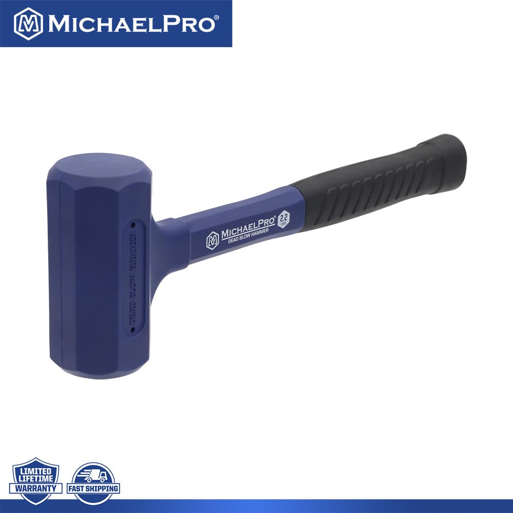 MICHAELPRO MP004028 1 kg TOT BLOW HAMMER - SCHOCKPROOF, MÄCHTIGES HAMMERING BLOW, KEINE RÜCKNAHME, NICHT VERMAHREND