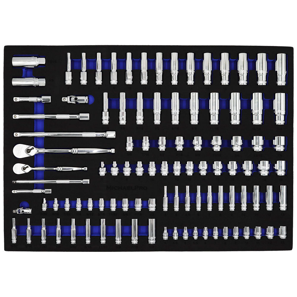 MICHAELPRO MP005004 101 RÜCKE 3/8-Zoll UND 1/4-Zoll-TRIEBSOCKET