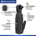 MICHAELPRO MPA01044 1/4-Zoll DRIVE MINI AIR RATCHET WRENCH, 35 FT-LBS MAX TORQUE OUTPUT