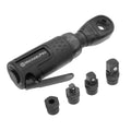 MICHAELPRO MPA01045 1/4-Zoll & 3/8-Zoll DRIVE MULTI-FUNKTIONSMINI-LUFTRADSCHNITT MIT 1/4', 3/8' & 1/2' ADAP