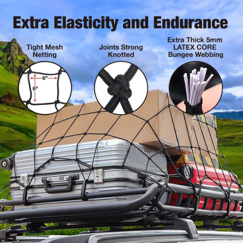 Pro-Lift 5' x 7' Cargo / Truck Bed Net für SUV, Jeep, Chevy Silverado