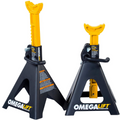 Omega Lift Heavy Duty 6 Tonnen Jack Ständerpaar - Doppelverriegelungsstifte