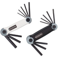 MichaelPro Folding Hex Key Allen Wrench Set mit SAE und Metrik