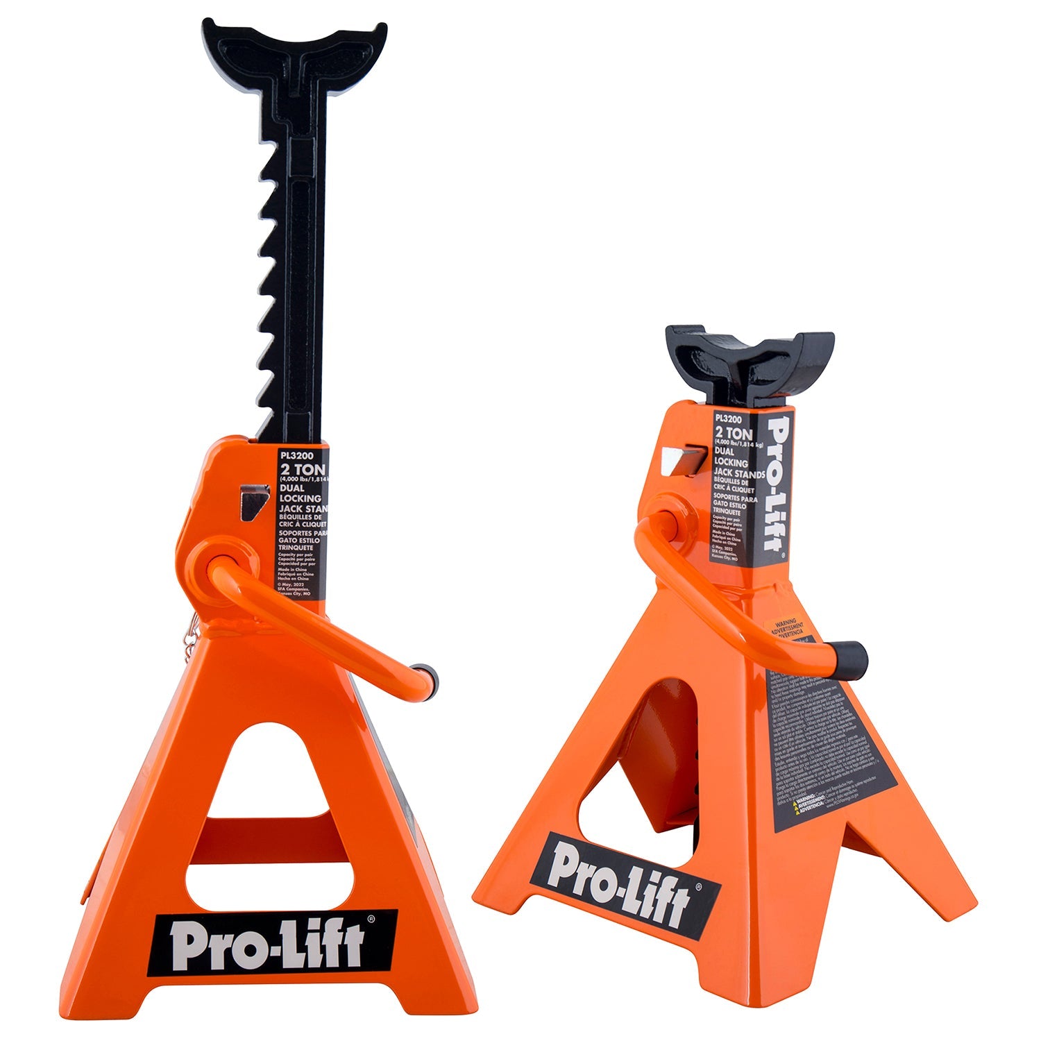 Pro-Lift PL3200 Doppel Pin Jack Stand - 2 Tonnen