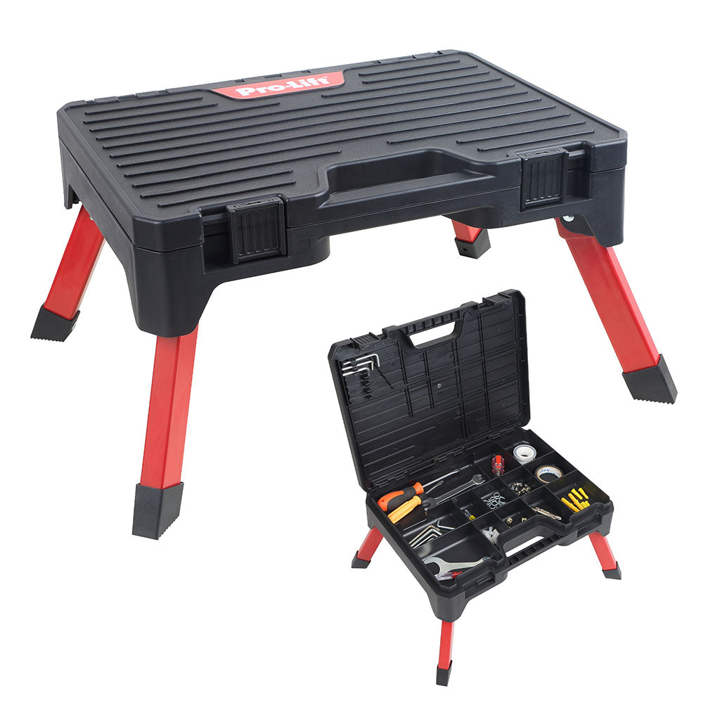 Pro-Lift Portable Storage Step Hocker