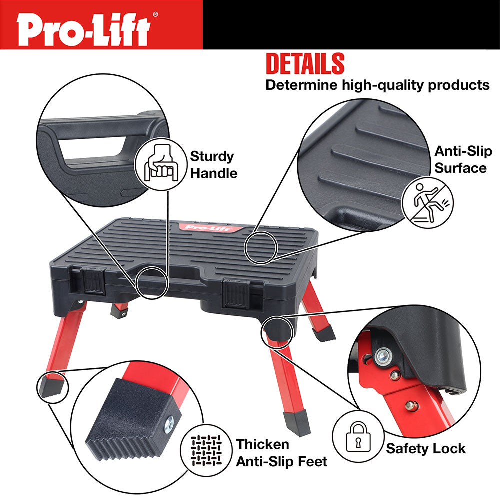 Pro-Lift Portable Storage Step Hocker