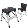 Pro-Lift Zwei-Stufen-Leiter mit Speicher