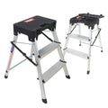 Pro-Lift Drei-Stufen-Leiter mit Speicher