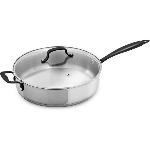 GrandTies 5 QT 30,5 cm Tri-Ply Edelstahl Saute Pan