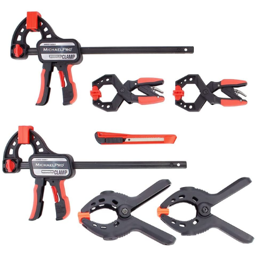 MichaelPro MP018001 7-Stück Holzbearbeitungsklemmen Set